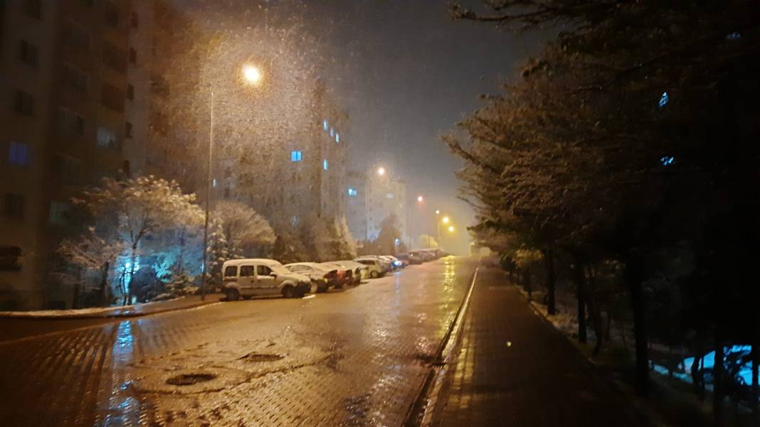 Konya özlediği kışı baharda yaşıyor 27